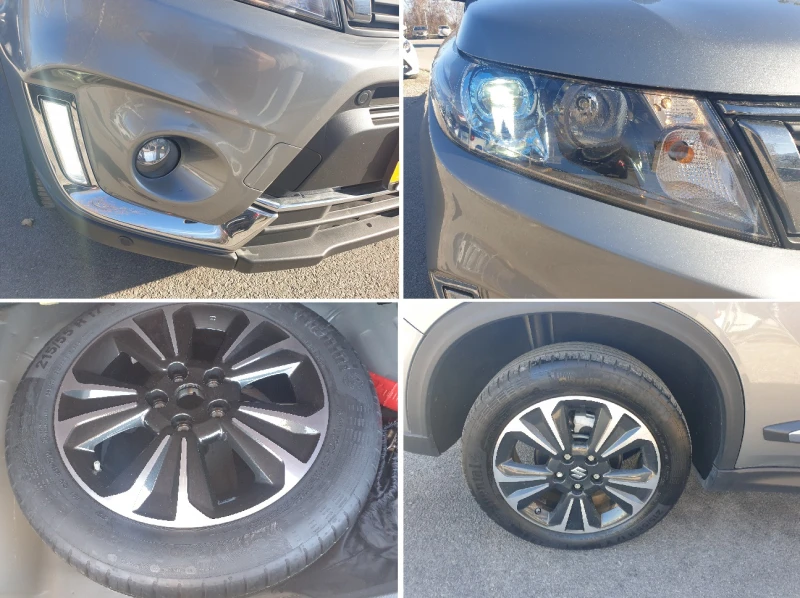 Suzuki Vitara 1.4T* ALL GRIP* 140k.c.* 4X4* АВТОМАТИК* LED* DIST, снимка 16 - Автомобили и джипове - 48126299