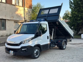 Iveco 35c13 Самосвал с Кран, Amco Veba 3s , Нов внос N1, снимка 14