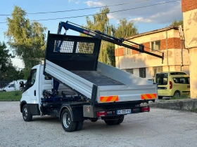 Iveco 35c13 Самосвал с Кран, Amco Veba 3s , Нов внос N1, снимка 6