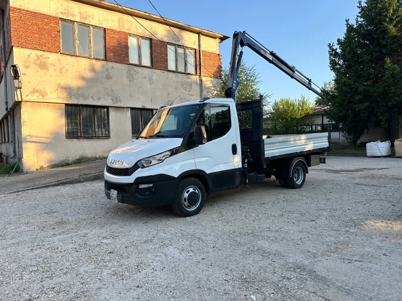 Iveco 35c13 Самосвал с Кран, Amco Veba 3s , Нов внос N1, снимка 3 - Бусове и автобуси - 47761898