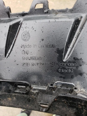 Оригинална дясна решетка в броня за VW TIGUAN R-LINE 2020-2023г....5NA853666J...., снимка 6
