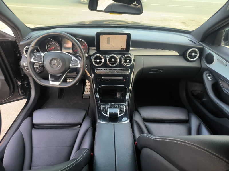 Mercedes-Benz C 220 d-4-Matic-Navi-Kamera-Euro-6B, снимка 14 - Автомобили и джипове - 52452323
