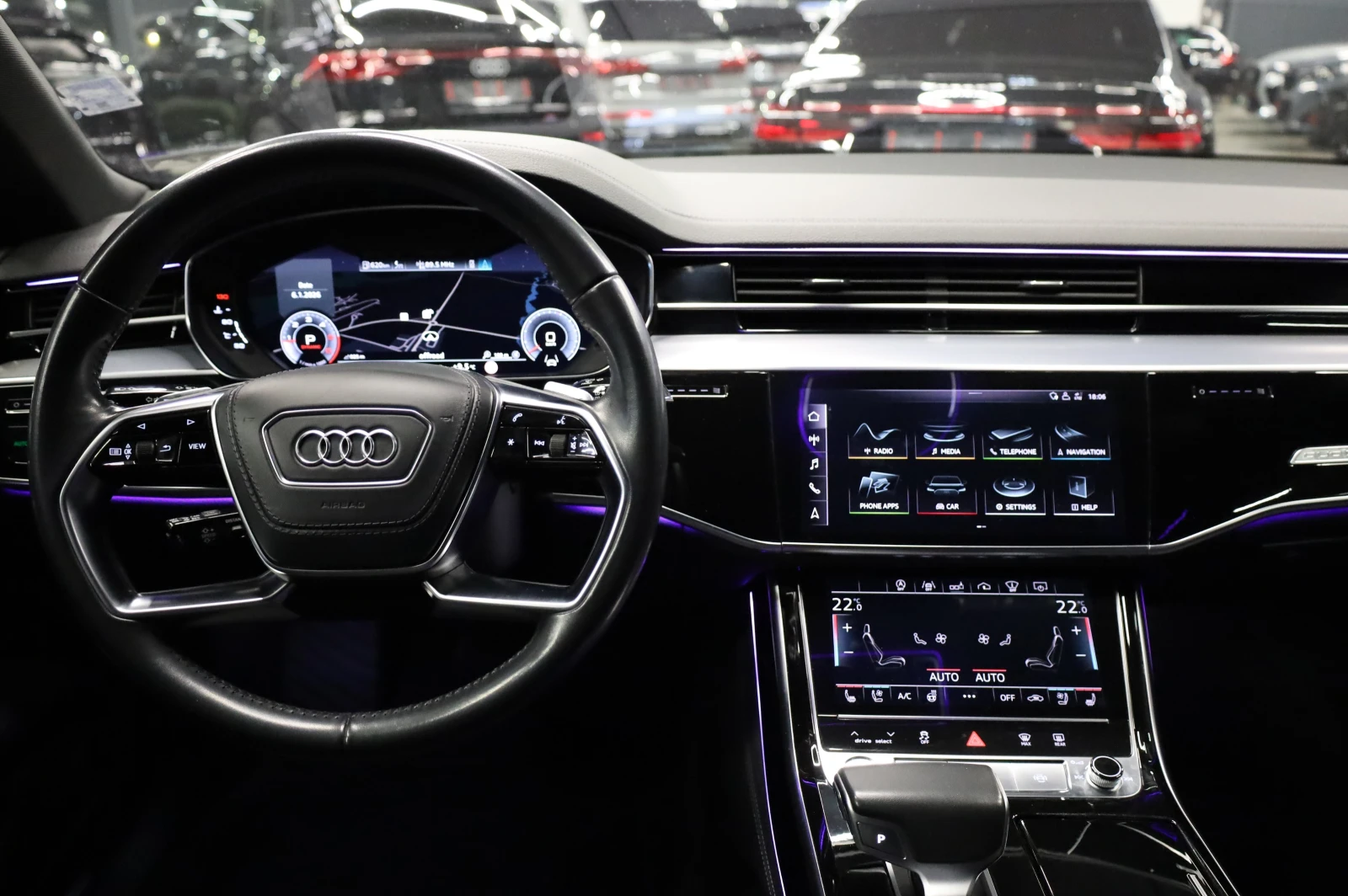 Audi A8 3XS-LINE* RS* HD MATRIX LIGHTS* B&O* 360*  | Mobile.bg � ����������� 10