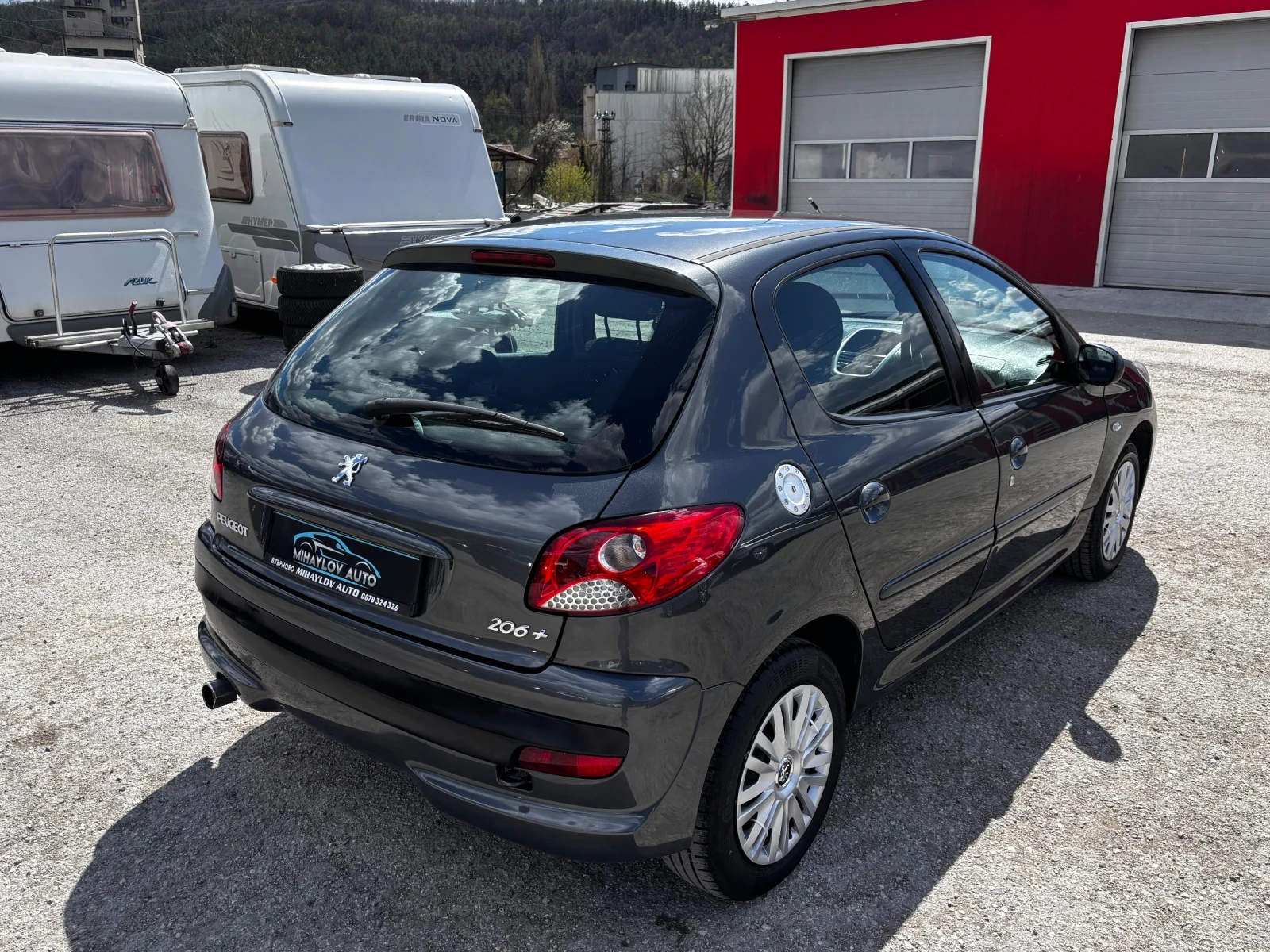 Peugeot 206 + 1.1i 157 800KM/НОВ ВНОС/УНИКАТ, снимка 3 - Автомобили и джипове - 54180670