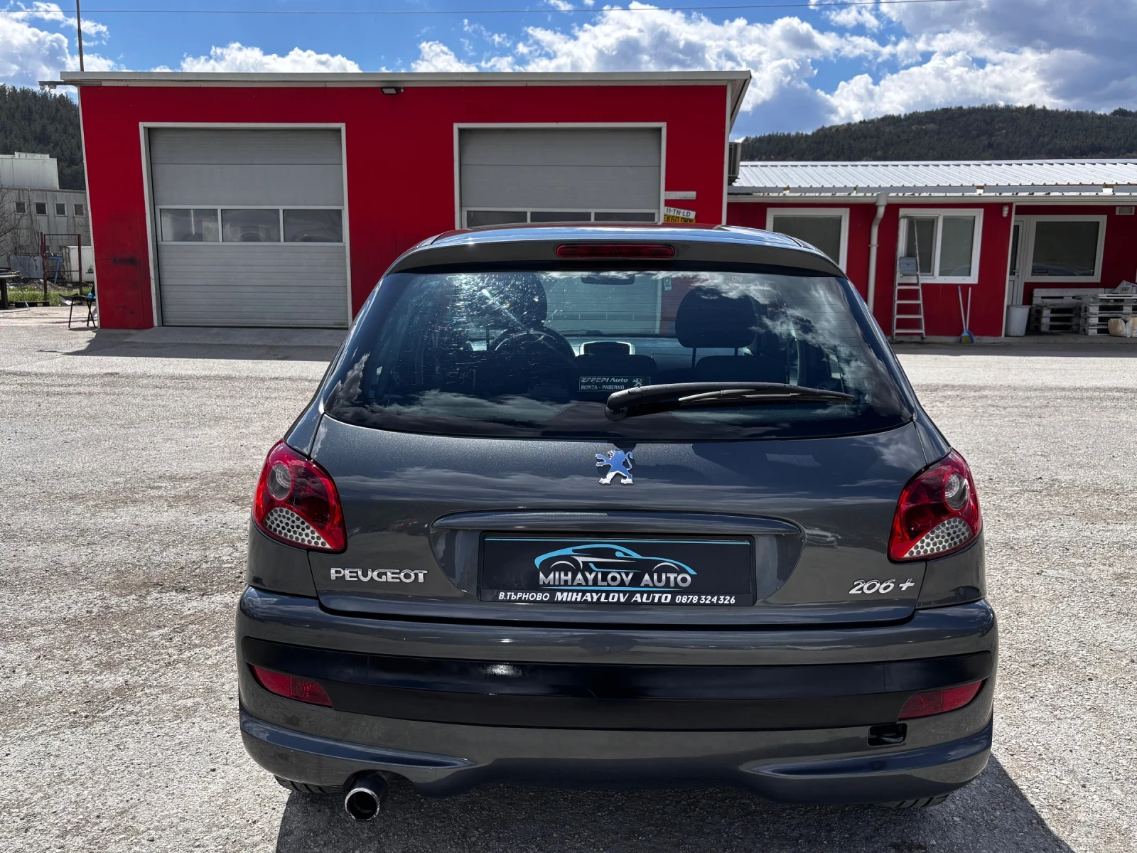 Peugeot 206 + 1.1i 157 800KM/НОВ ВНОС/УНИКАТ, снимка 4 - Автомобили и джипове - 54180670