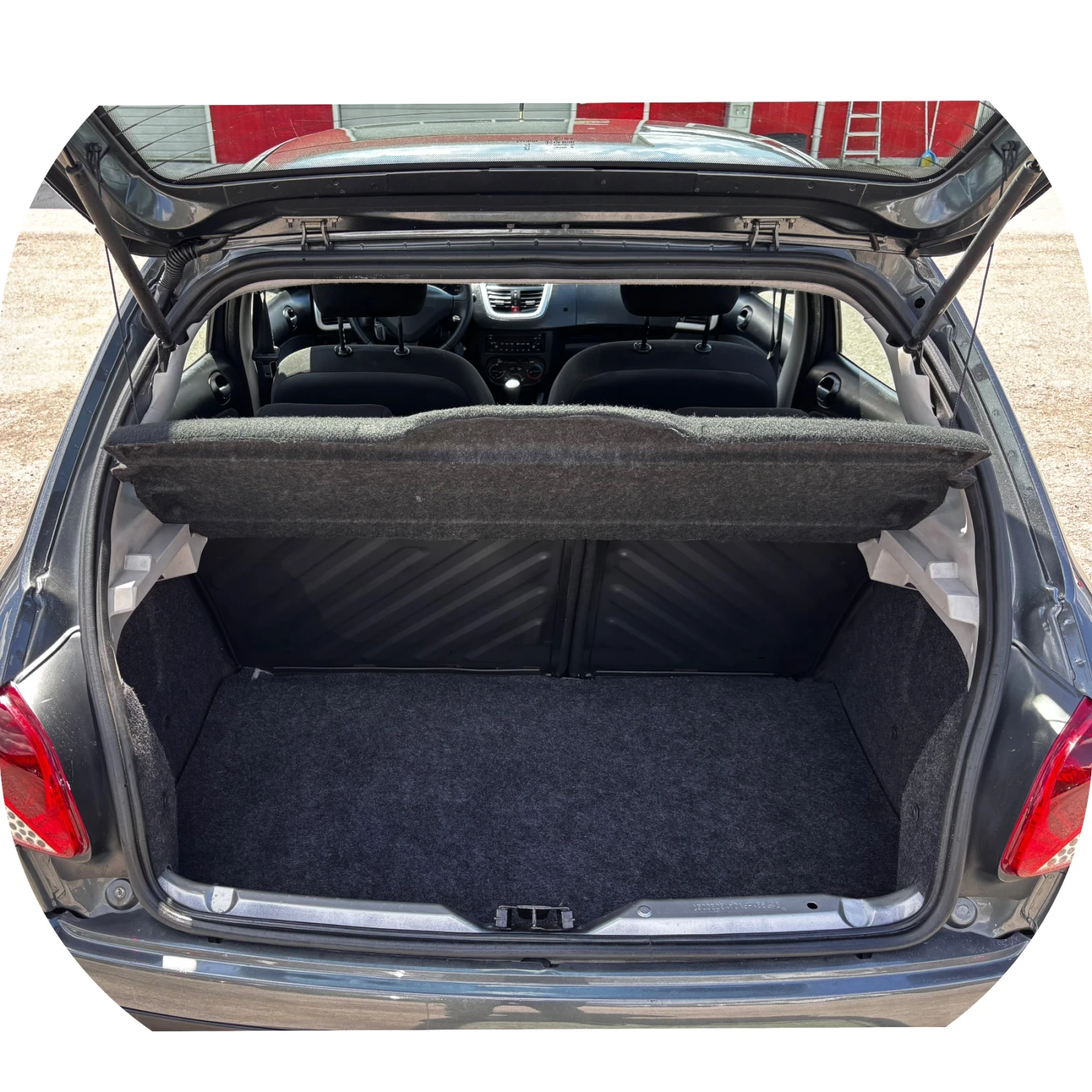 Peugeot 206 + 1.1i 157 800KM/НОВ ВНОС/УНИКАТ, снимка 15 - Автомобили и джипове - 54180670