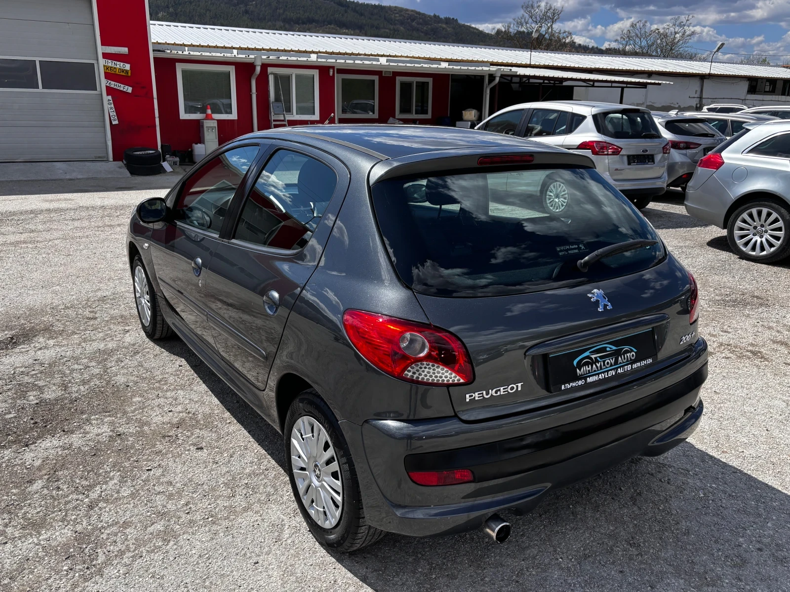 Peugeot 206 + 1.1i 157 800KM/НОВ ВНОС/УНИКАТ, снимка 5 - Автомобили и джипове - 54180670