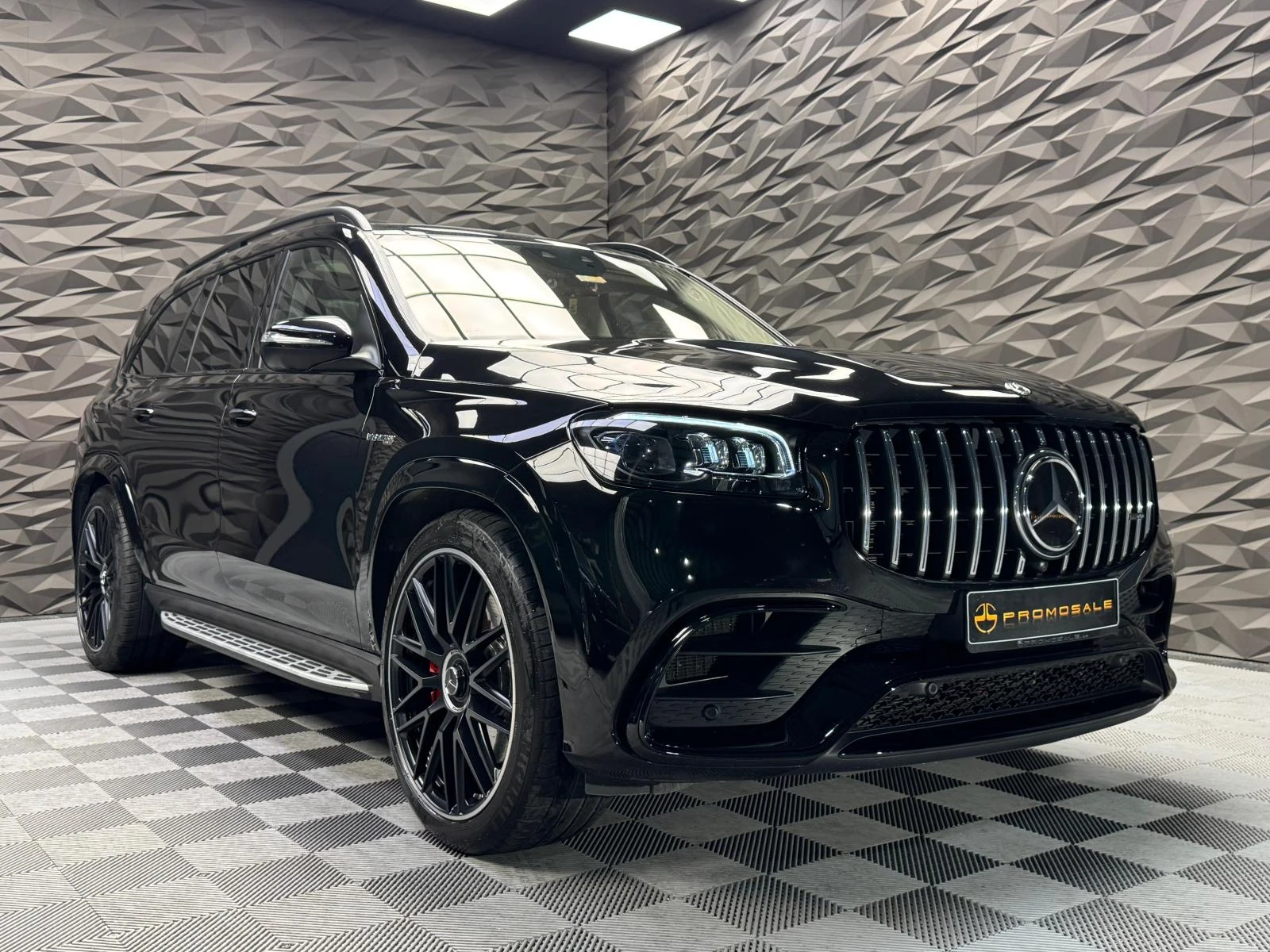 Mercedes-Benz GLS 63 AMG 4 Matic + Burmester Head Up Display Panorama Burme | Mobile.bg   1