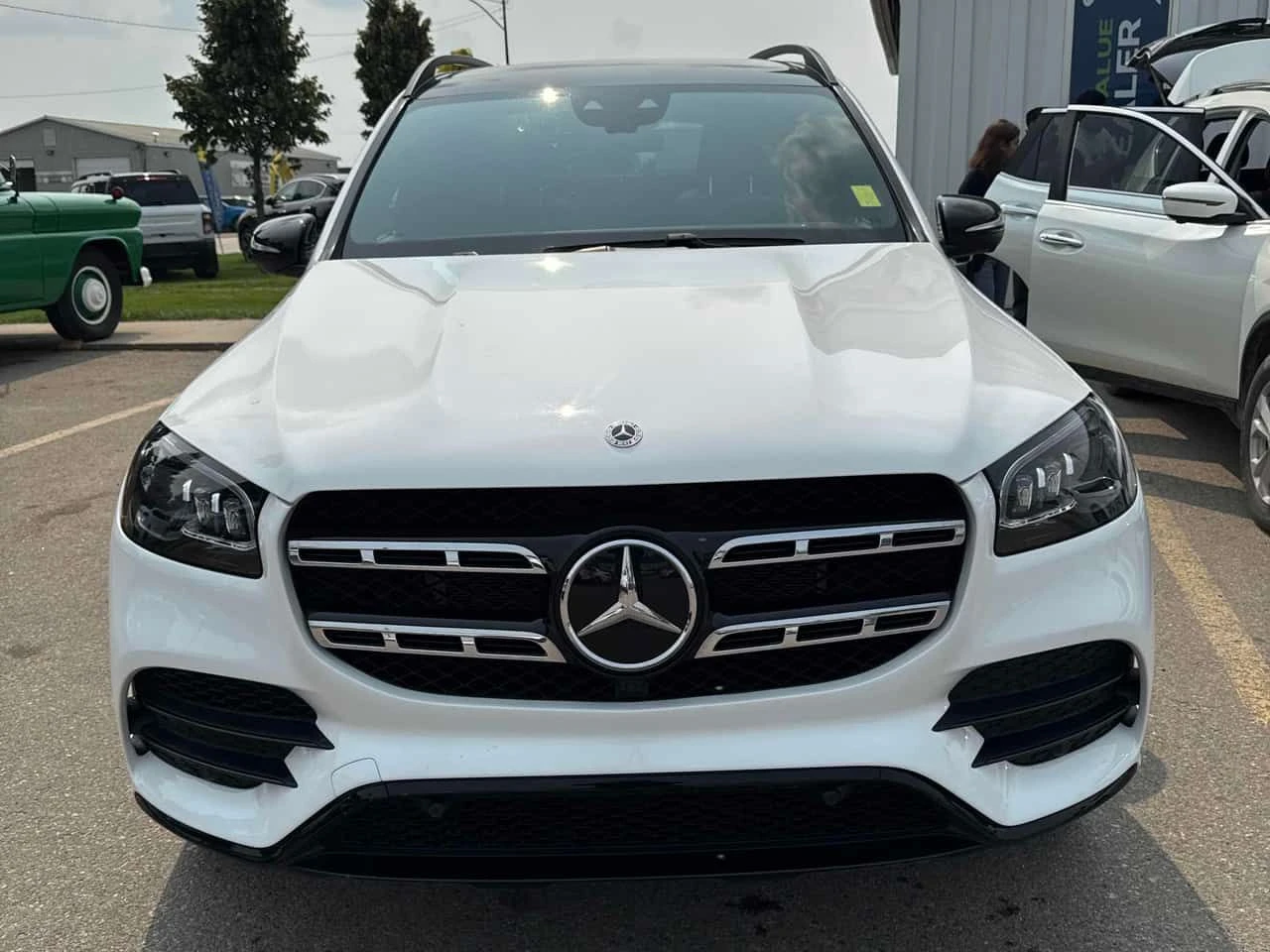 Mercedes-Benz GLS 450 BURMESTER/ДИСТРОНИК/ОБДУХВАНЕ/ПАНОРАМА/360