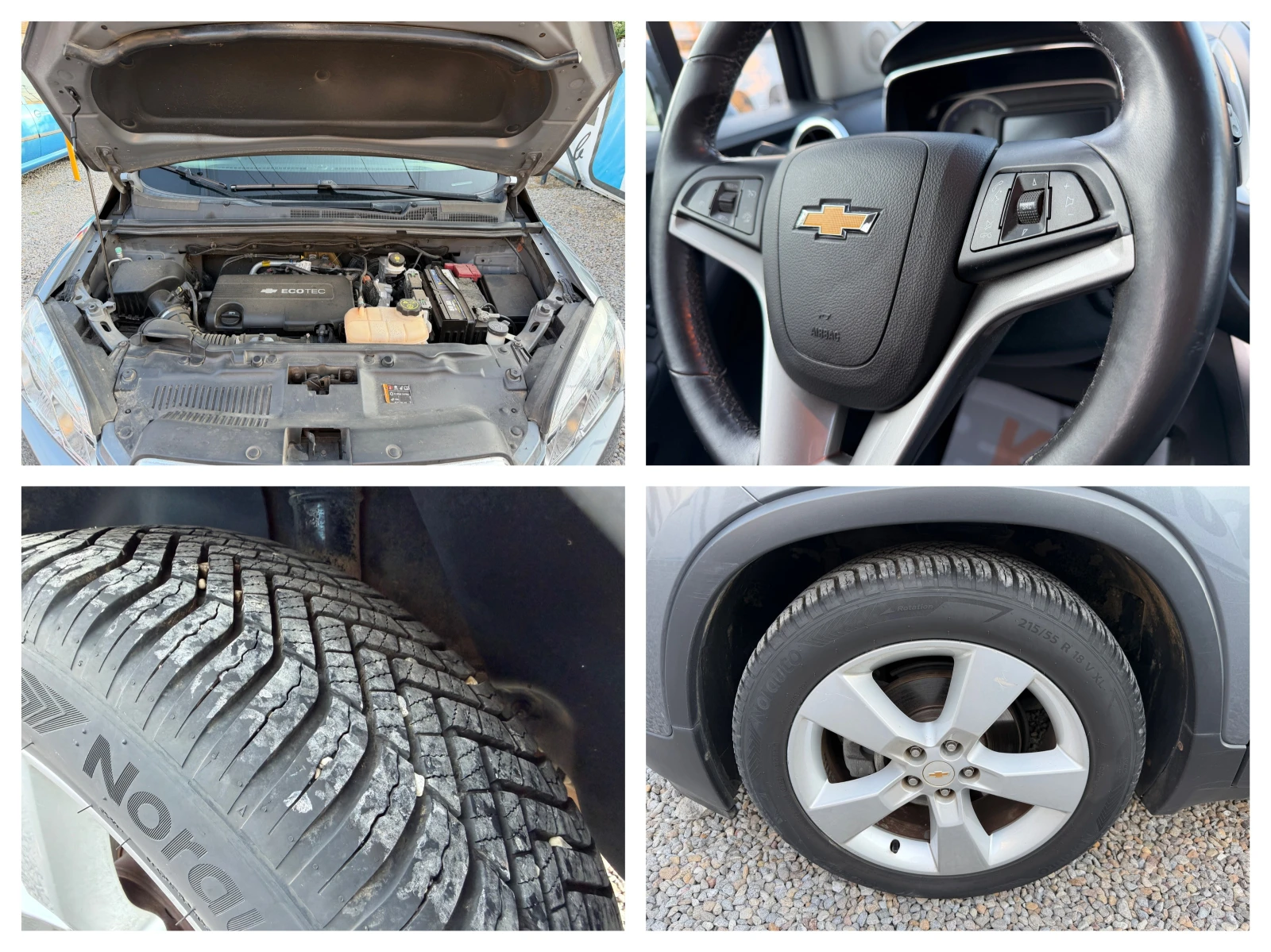 Chevrolet Trax 1.7CDTI AUT/NAVI/КАМЕРА/КОЖА, снимка 17 - Автомобили и джипове - 55630183