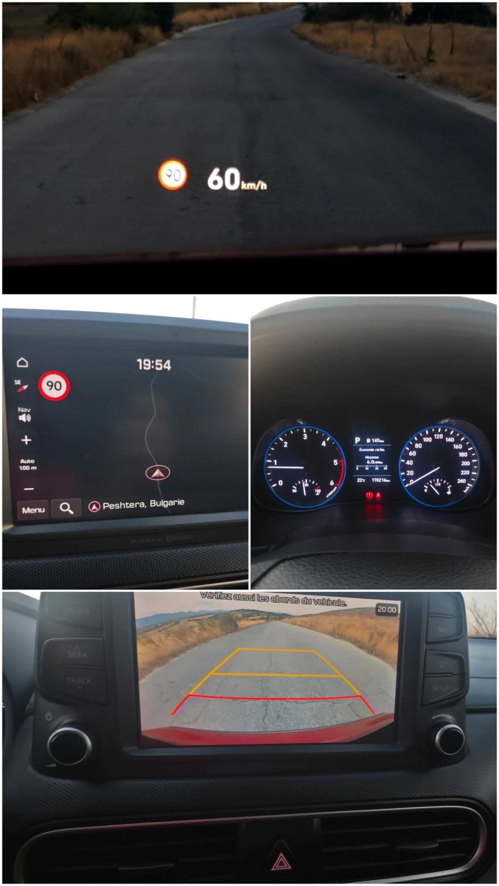Hyundai Kona 1.6 crdi  Avtomat/Navi, снимка 8 - Автомобили и джипове - 55974140