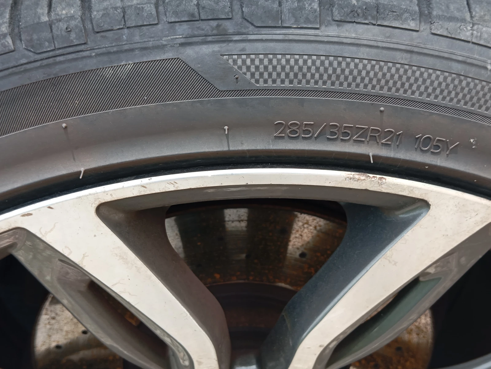 Гуми с джанти Bridgestone 285/35R21, снимка 12 - Гуми и джанти - 54413467