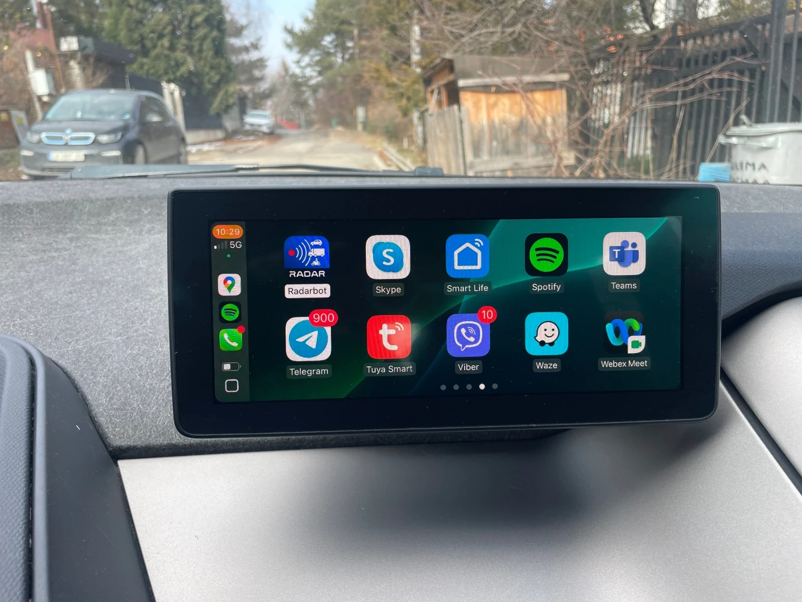 BMW i3 94Аh, Термопомпа, камера, Carplay, 8 джанти - изображение 7