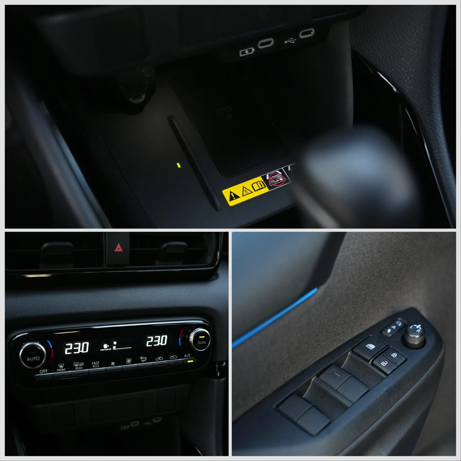 Toyota Yaris GR Sport* Hybrid* НОВ* Гаранция* LED* Камера* Кожа, снимка 13 - Автомобили и джипове - 54116266