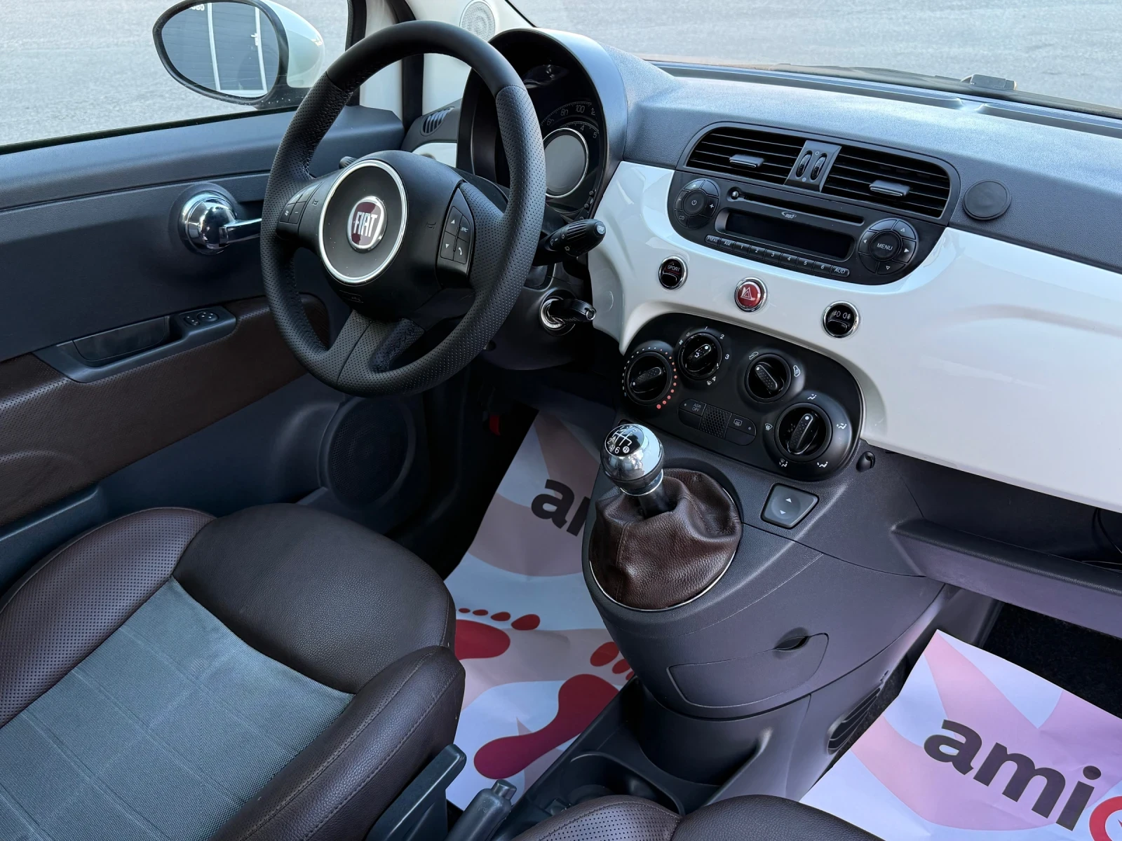 Fiat 500 1.4i 100к.с, снимка 11 - Автомобили и джипове - 55954632