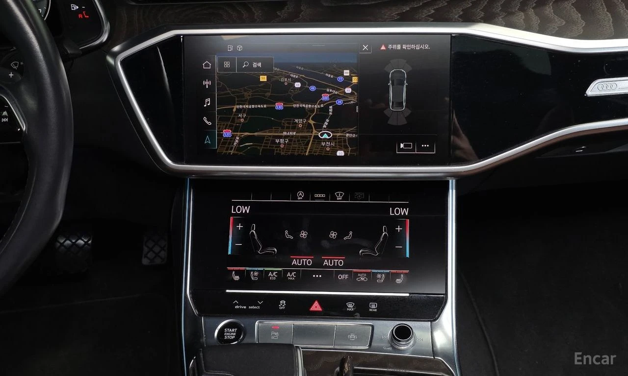 Audi A6 45TFSI* MATRIX* S* LINE* ОБДУХВАНЕ* ХЕДЪП* LANE* A, снимка 8 - Автомобили и джипове - 56308025