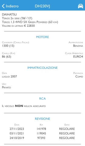 Daihatsu Terios 1.3 i * 4x4 * БЕЗ РЪЖДИ * ИТАЛИЯ * 160.000 км! - 12900 лв. / 6595.67 € - 22244836 15