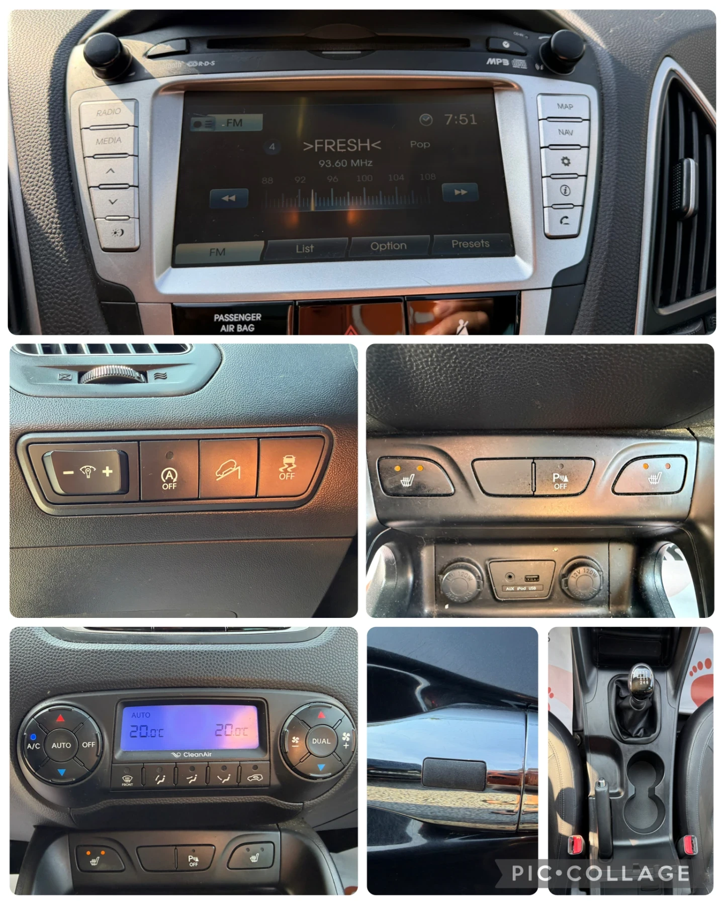Hyundai IX35 1.7crdi Панорама!! Навигация!! Кожа!!, снимка 12 - Автомобили и джипове - 54805933