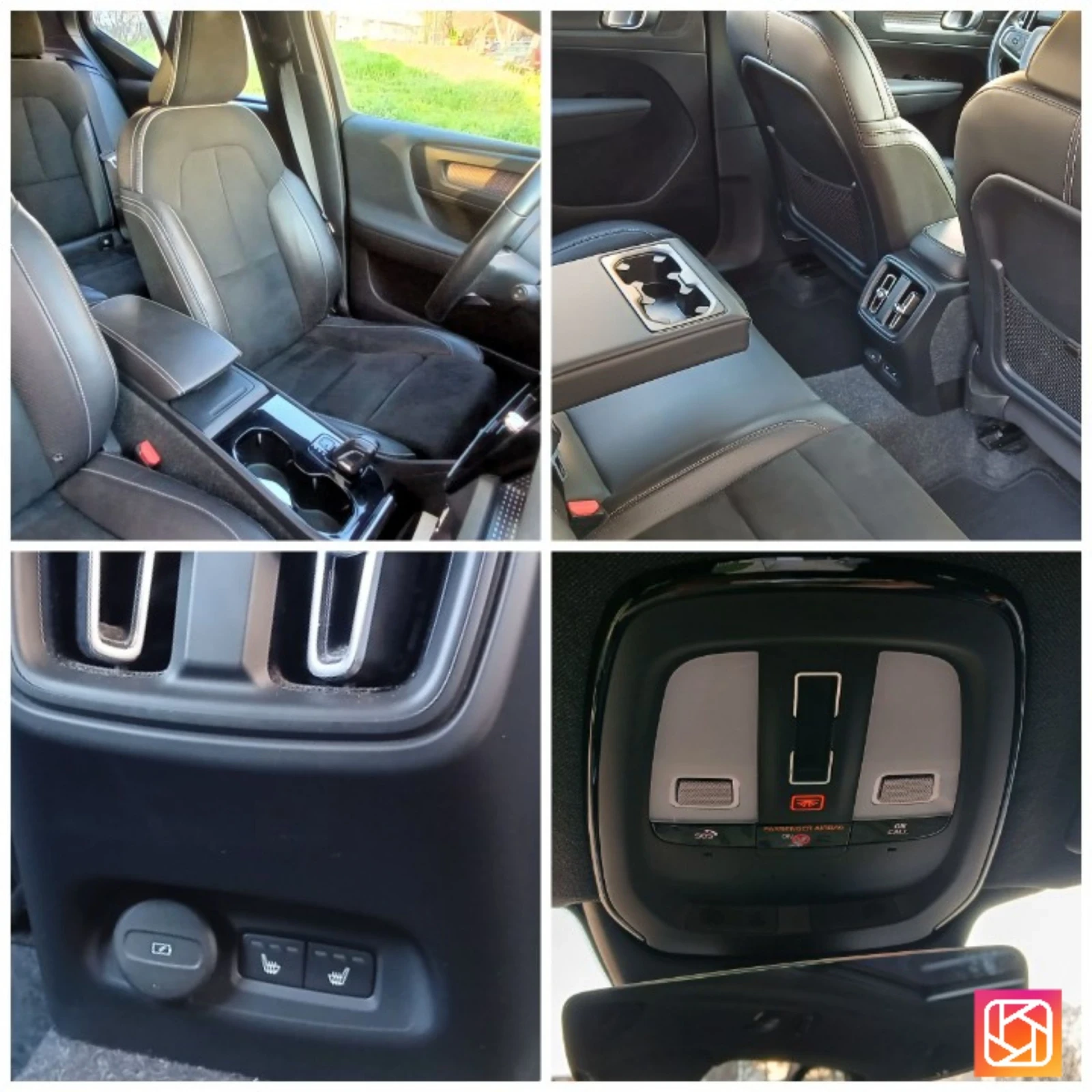 Volvo XC40 P8 Premium, 4x4, CAM360, Panorama, Alkantara, снимка 8 - Автомобили и джипове - 55043174