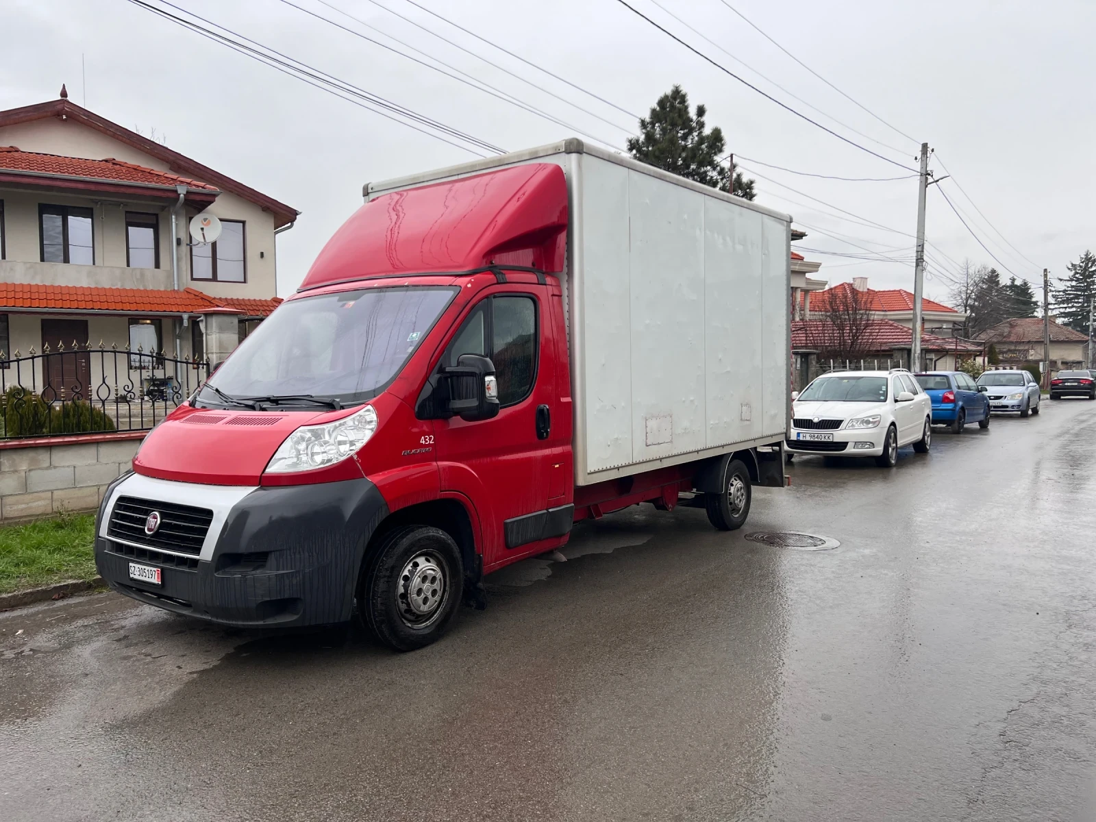 Fiat Ducato Падащ борд внос от Швейцария, снимка 1