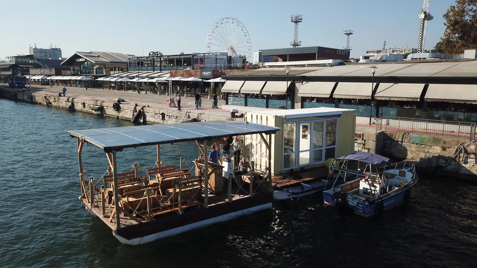 Лодка Собствено производство Плаващ бар - изображение 7