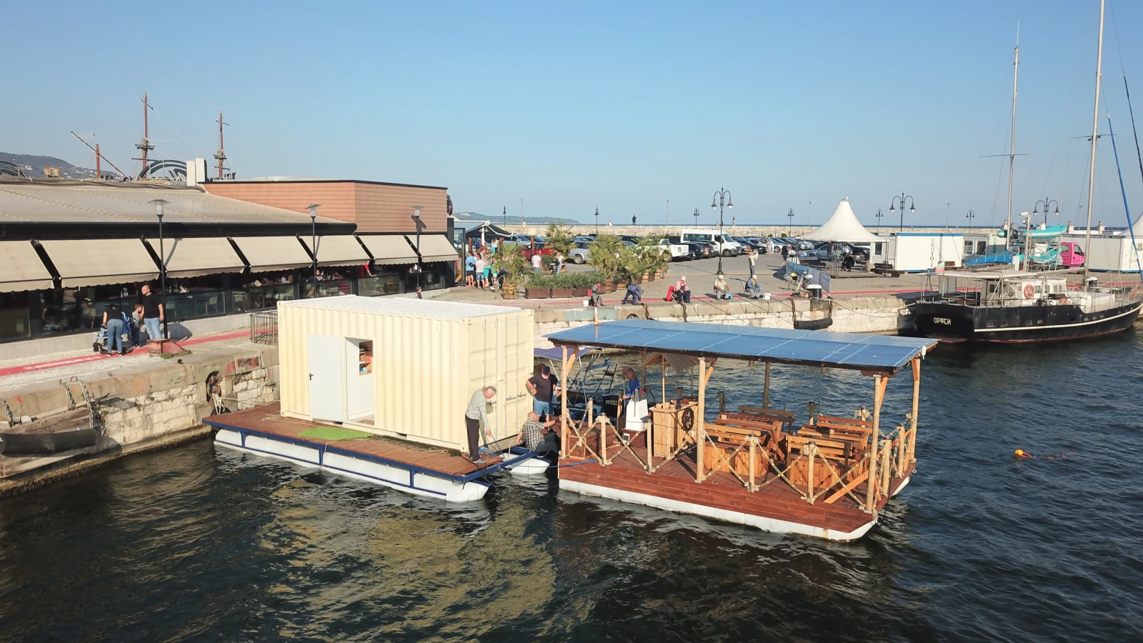 Лодка Собствено производство Плаващ бар - изображение 8