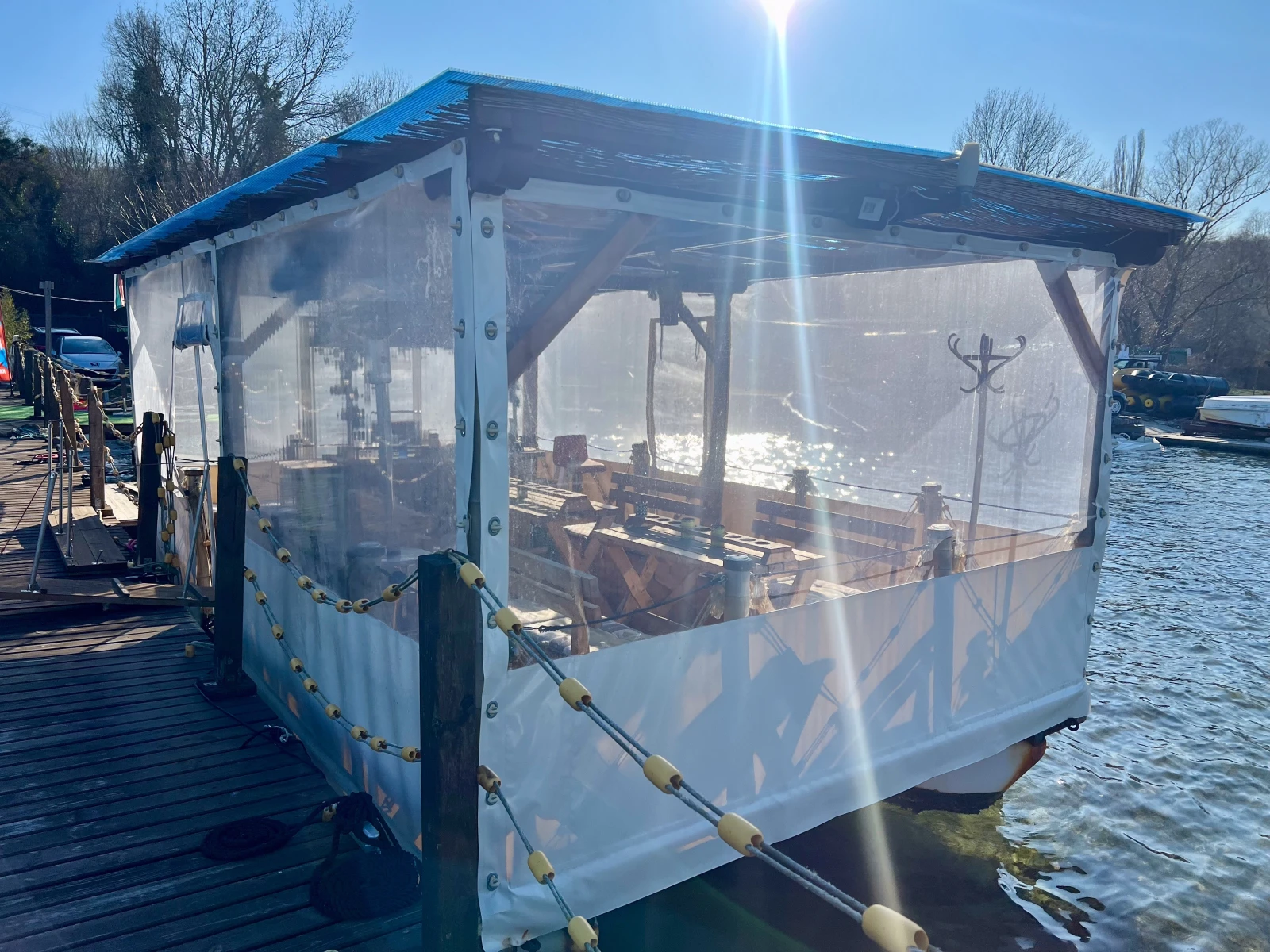 Лодка Собствено производство Плаващ бар - изображение 3