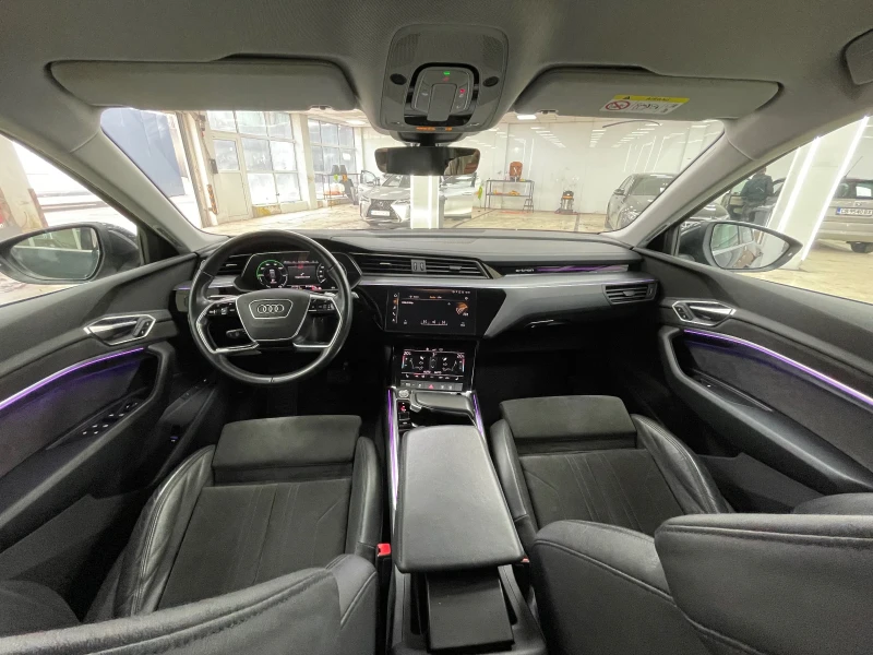 Audi E-Tron S line 50 Гаранция Коледна Цена 91% SOH, снимка 10 - Автомобили и джипове - 52743800