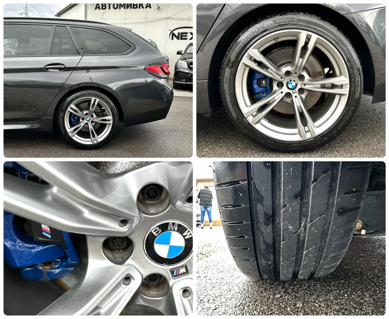 BMW 520 D 190HP XDRIVE M PACK 360'3D CAM PANO ОБДУХВАН, снимка 17 - Автомобили и джипове - 53162535