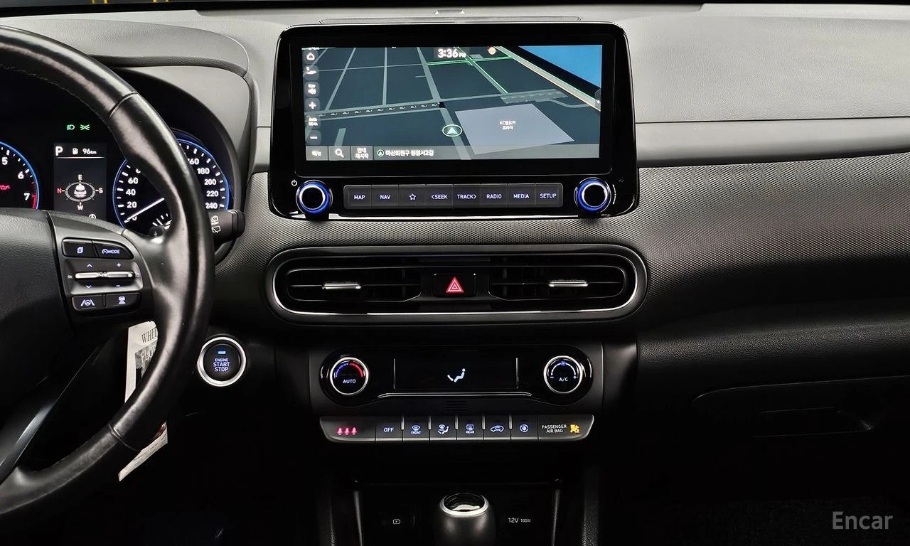 Hyundai Kona Inspiration 4x4* ПОДГРЕВ* ОБДУХВАНЕ* КРАЙНА ЦЕНА* , снимка 12 - Автомобили и джипове - 54460374
