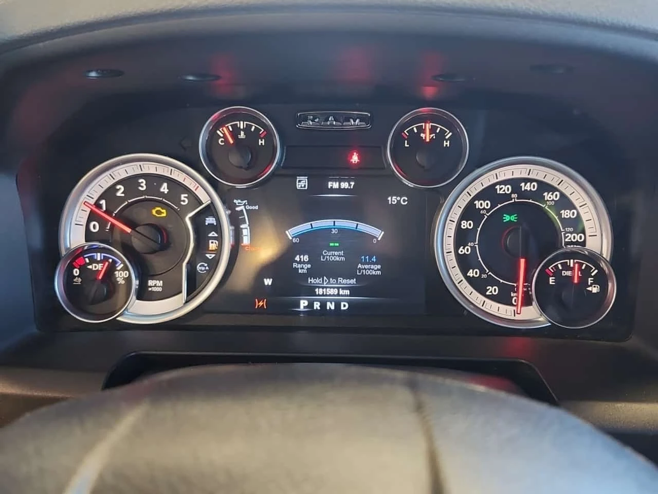Dodge RAM 1500 * 4wd Crew Cab 140.5" Big Horn Crew Cab Short , снимка 10 - Автомобили и джипове - 56314007