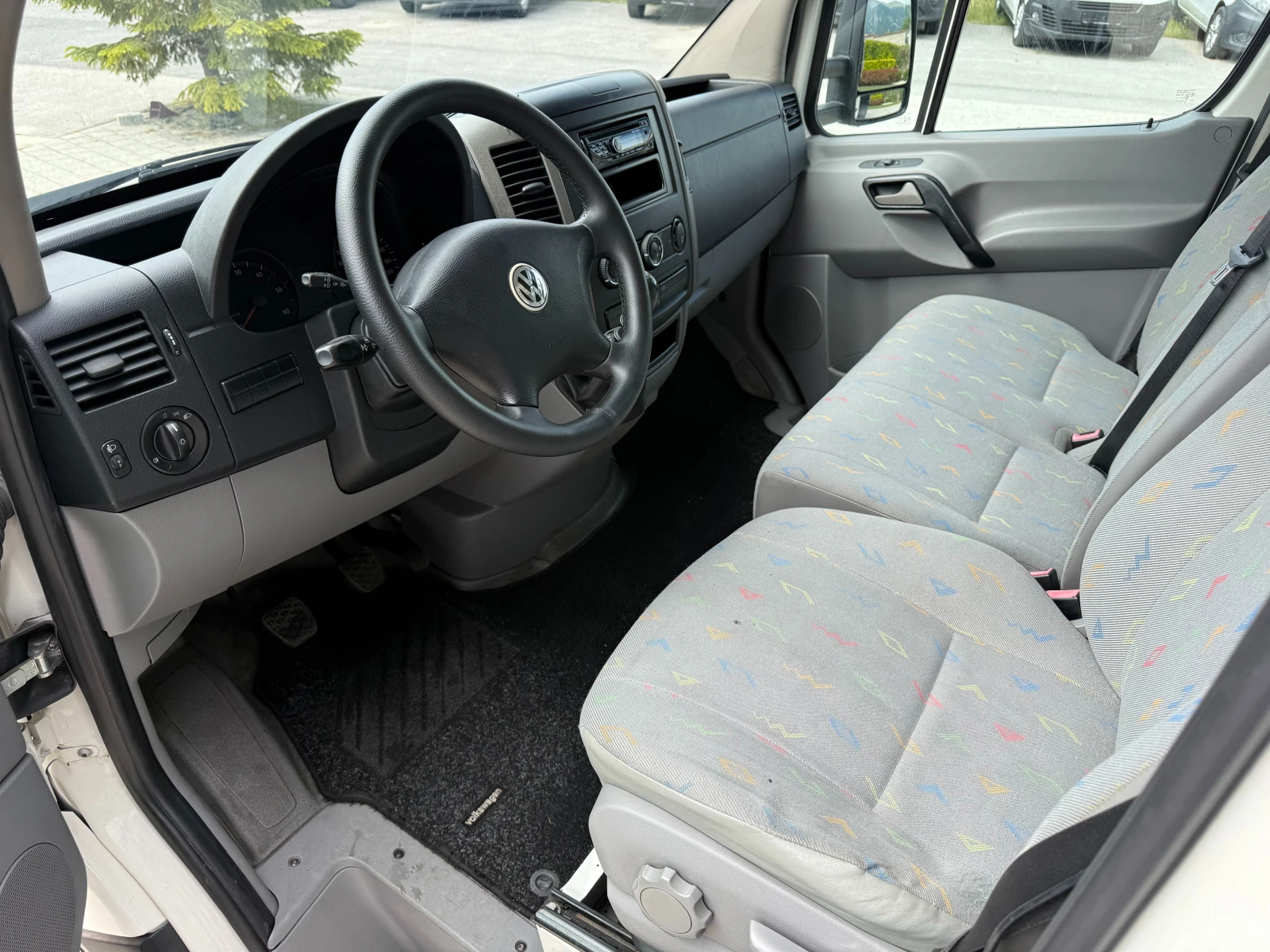 VW Crafter 2.5TDI до 3.5т. 4.20м. Климатроник Euro 5 , снимка 15 - Бусове и автобуси - 54602992