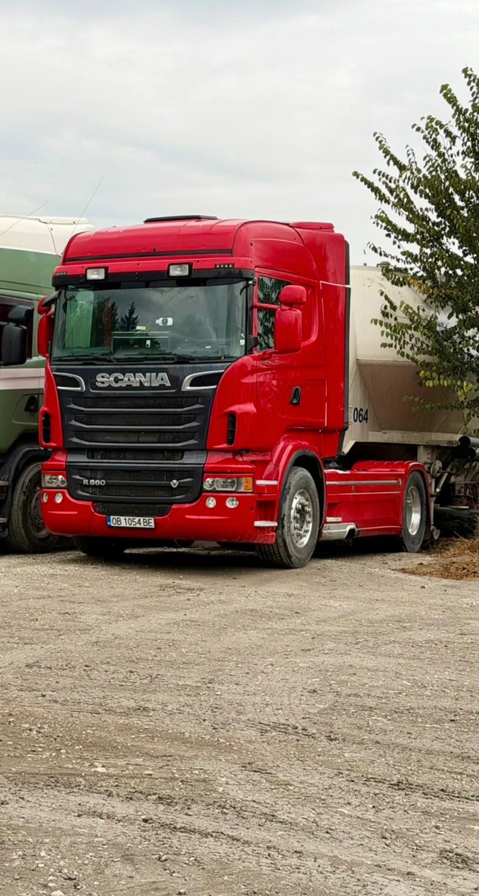 Scania R 560 ПТО компресор 