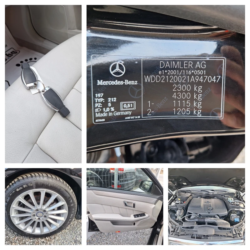 Mercedes-Benz E 220 2.2 CDI FACE NAVI KOJA, снимка 17 - Автомобили и джипове - 48882991