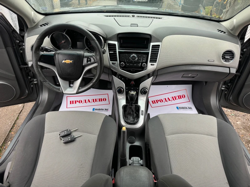 Chevrolet Cruze 1.6i KLIMATIK FACE 160000KM 2011G, снимка 13 - Автомобили и джипове - 52441739