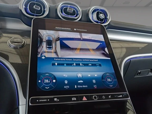 Mercedes-Benz C 200 = AMG Line = Night Package Гаранция, снимка 7 - Автомобили и джипове - 52948454