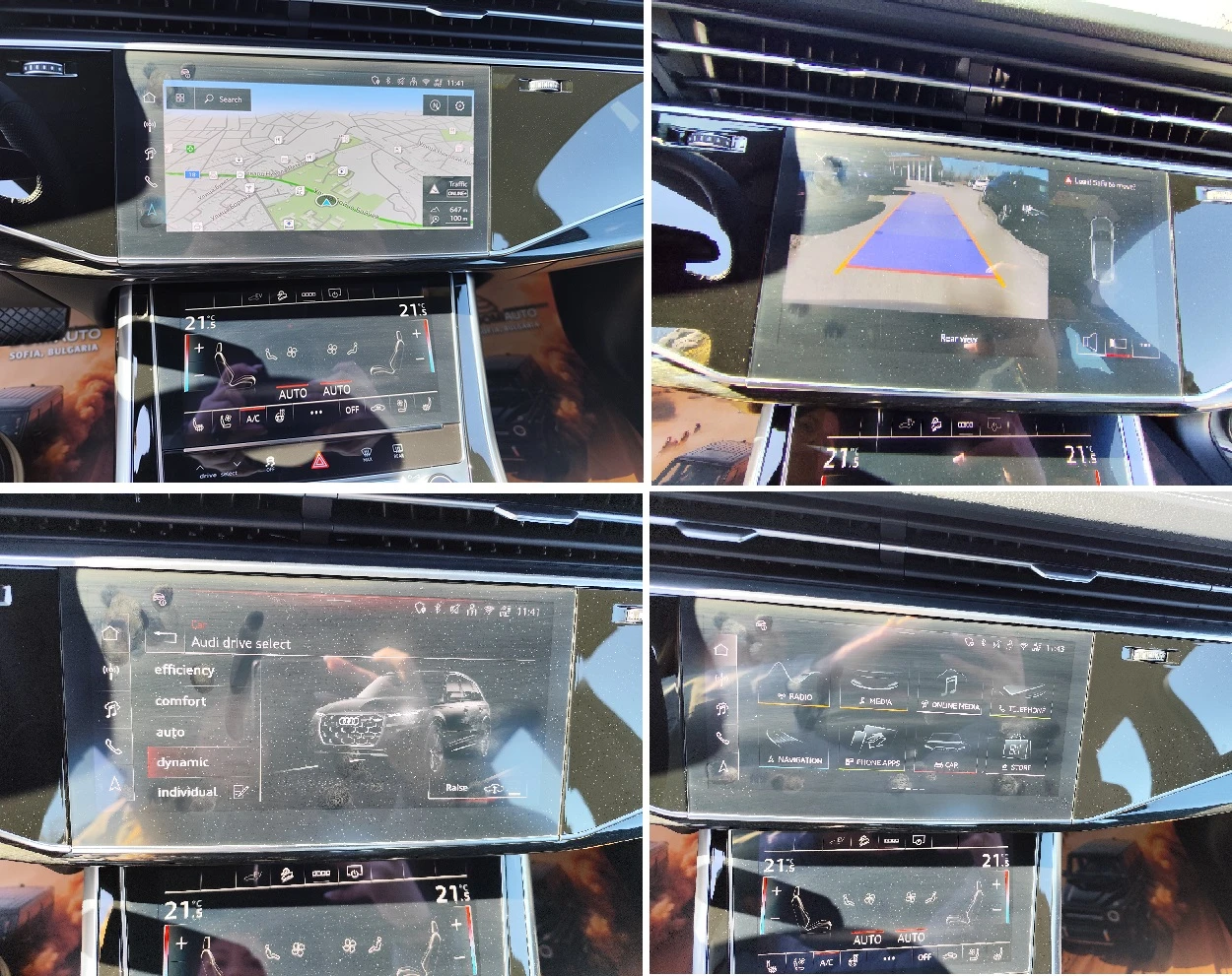 Audi Q7 60TFSi* QUATTRO* S-LINE* KAMEРА* LED* FACELIFT, снимка 9 - Автомобили и джипове - 54109568