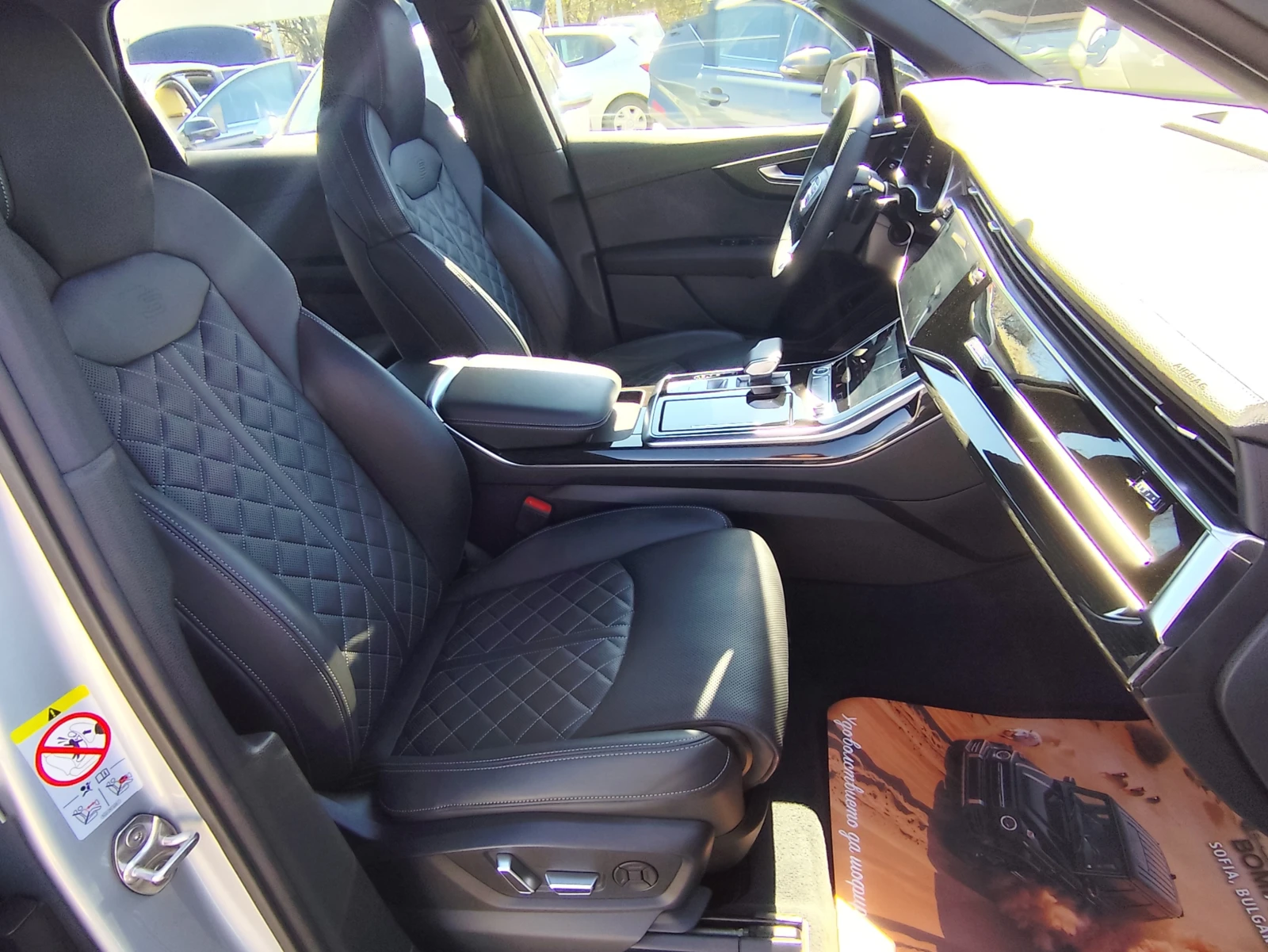 Audi Q7 60TFSi* QUATTRO* S-LINE* KAMEРА* LED* FACELIFT, снимка 14 - Автомобили и джипове - 54109568