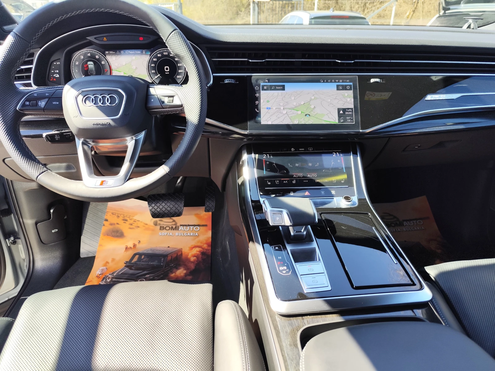 Audi Q7 60TFSi* QUATTRO* S-LINE* KAMEРА* LED* FACELIFT, снимка 8 - Автомобили и джипове - 54109568