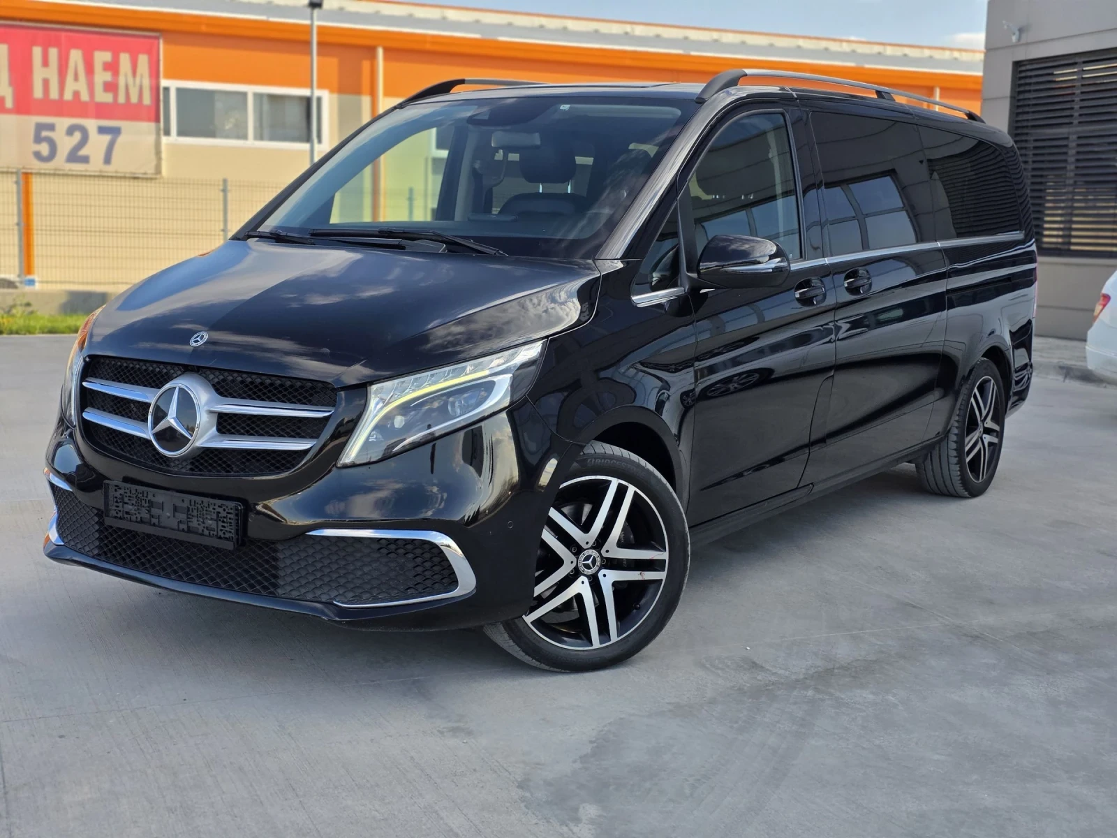 Mercedes-Benz V 250 Екстра Long 4matic euro6 100%удобрение за лизинг, снимка 3 - Бусове и автобуси - 54143074