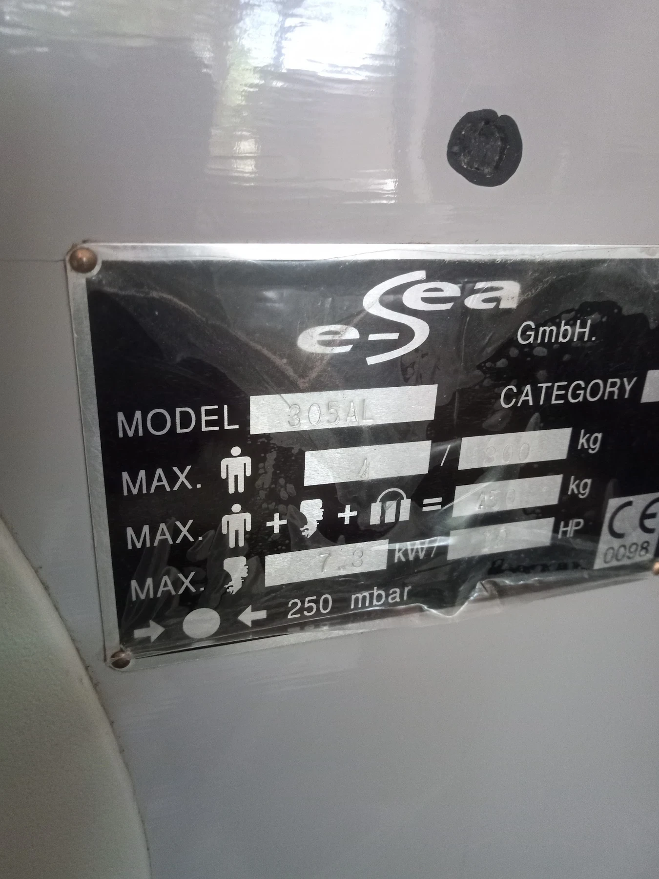 Надуваема лодка E-Sea E-SEA 305 AL - изображение 3