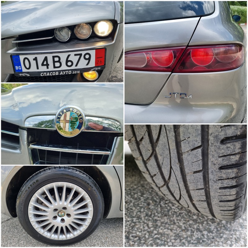 Alfa Romeo 159 1.9 Jtd-m KLIMATRONIK, снимка 17 - Автомобили и джипове - 46248888