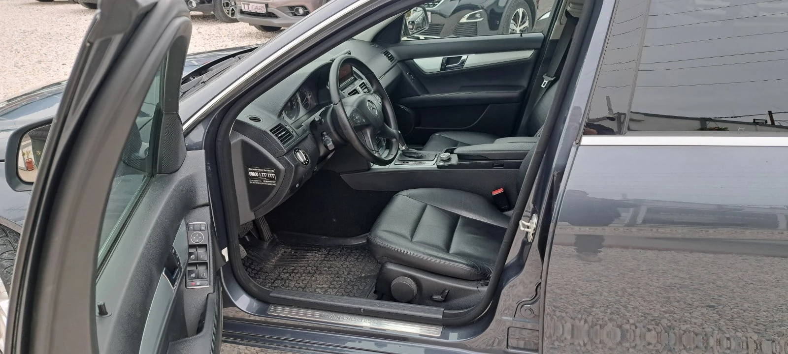 Mercedes-Benz C 280 V6 3.0i 231кс, нави, кожа, подгрев - изображение 9