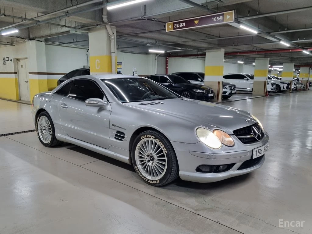 Mercedes-Benz SL 55 AMG ПОДГРЕВ* ОБДУХВАНЕ* МАСАЖ* , снимка 3 - Автомобили и джипове - 54424976