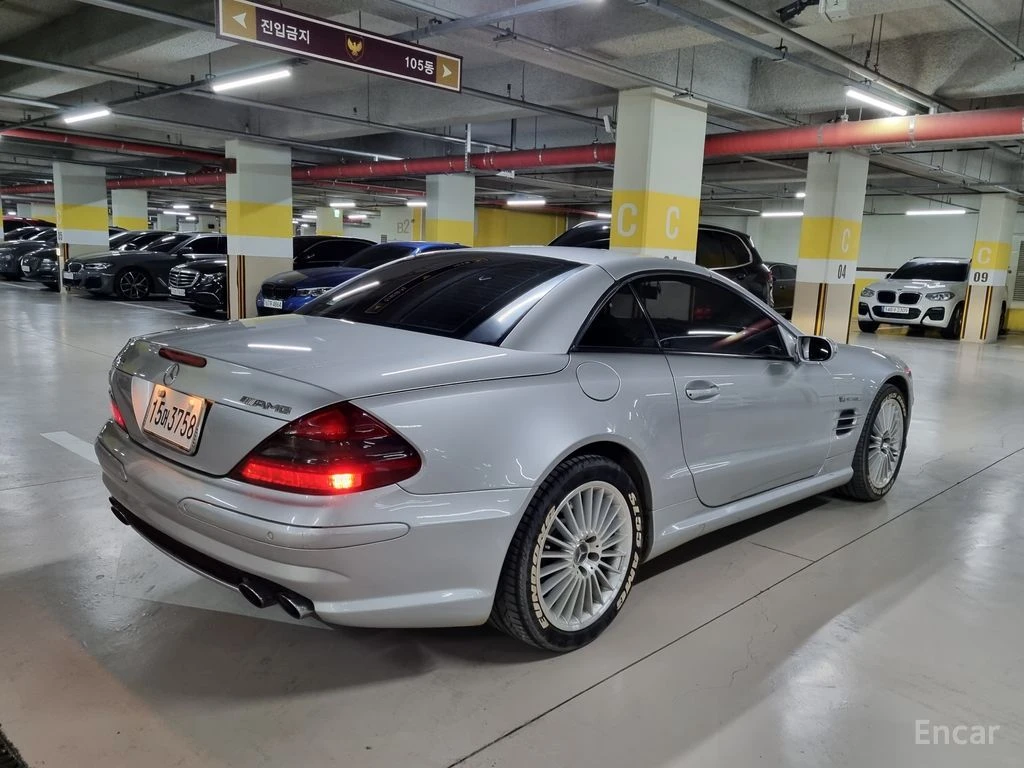 Mercedes-Benz SL 55 AMG ПОДГРЕВ* ОБДУХВАНЕ* МАСАЖ* , снимка 4 - Автомобили и джипове - 54424976