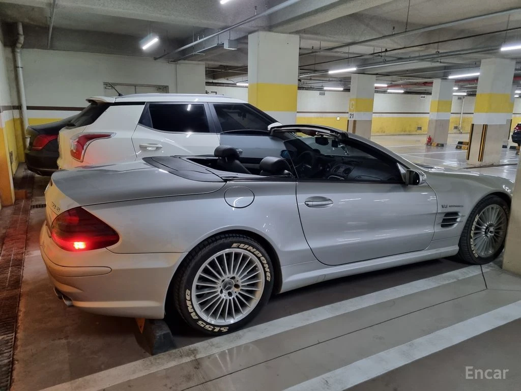Mercedes-Benz SL 55 AMG ПОДГРЕВ* ОБДУХВАНЕ* МАСАЖ* , снимка 2 - Автомобили и джипове - 54424976