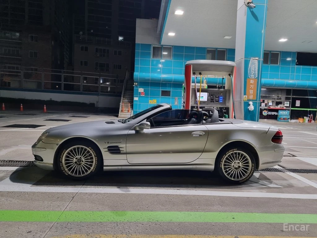 Mercedes-Benz SL 55 AMG ПОДГРЕВ* ОБДУХВАНЕ* МАСАЖ* , снимка 7 - Автомобили и джипове - 54424976