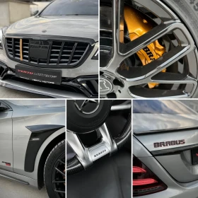 Mercedes-Benz S 63 AMG BRABUS 800 / 3xTV / PANORAMA / CARBON / ABC, снимка 14