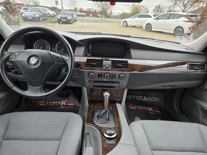 BMW 530 3.0D-231кс= АВТОМАТ= X-DRIVE= HUD= NAVI= КСЕНОН, снимка 11 - Автомобили и джипове - 52587761