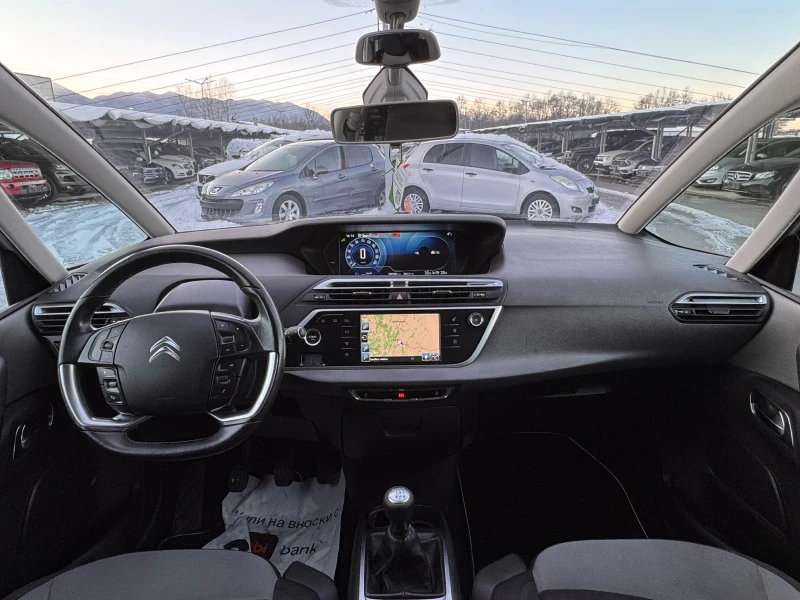 Citroen C4 Picasso 1.6HDI 6+ 1 120к.с. ИТАЛИЯ, снимка 13 - Автомобили и джипове - 52937306